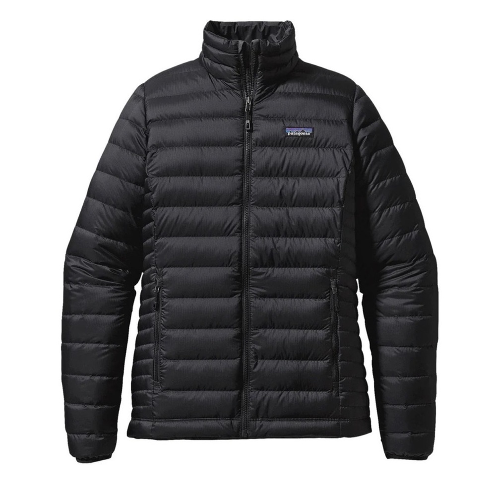 Patagonia Women's Black Down Sweater Jacket - Small